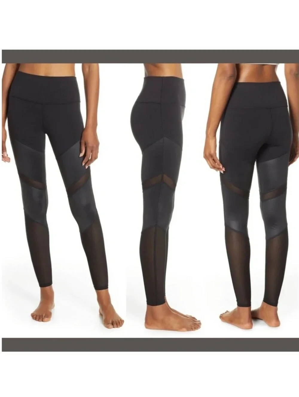 ALO Shelia High Waist Legging Black Small‎